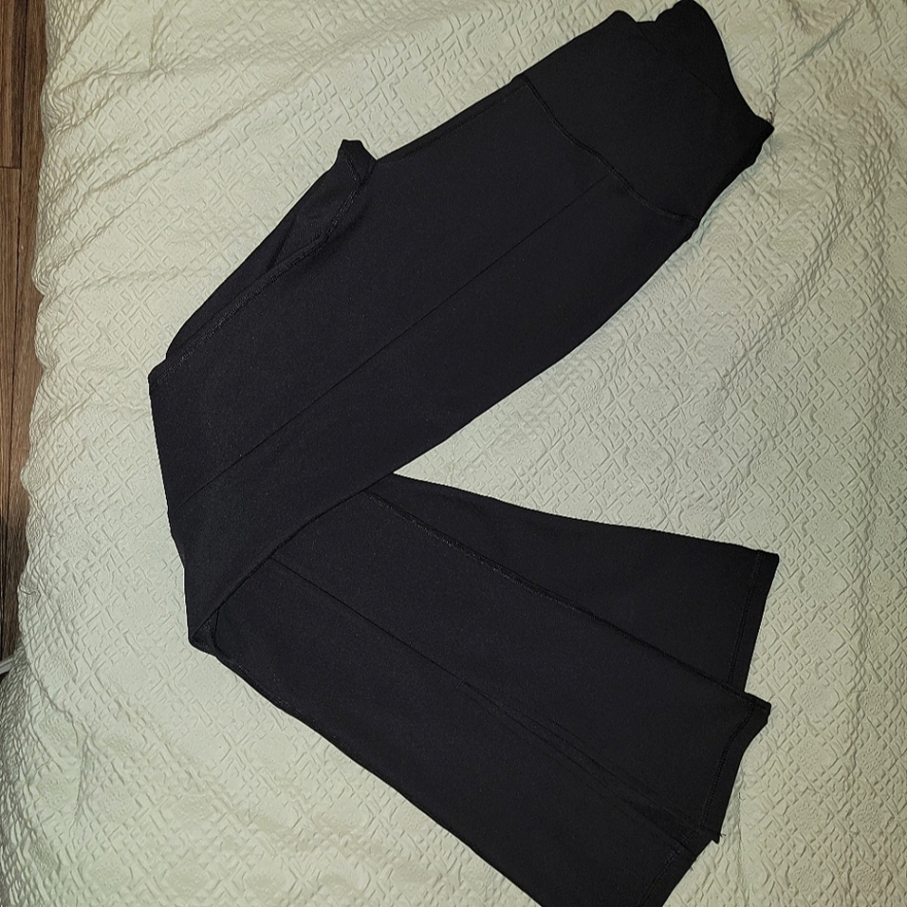 Black Flare Leggings